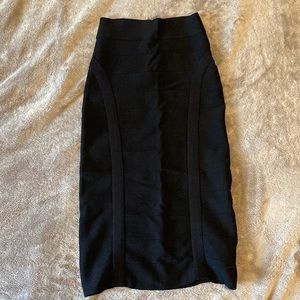 🖤Bebe Black Bodycon skirt